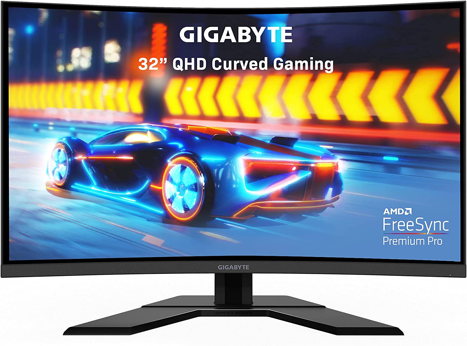 GIGABYTE G32QC A 32 Inch 165Hz QHD Curved Gaming Monitor 1440P 1ms Response Time