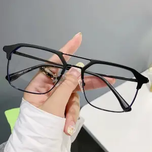 Sunglasses for Men - Metal Frame Interchangeable Lens Vintage Style