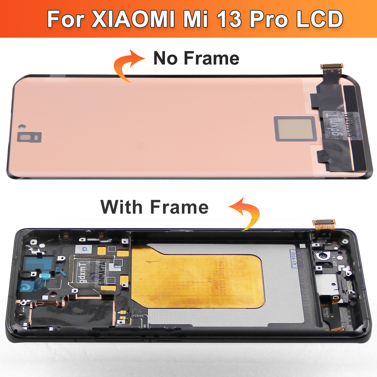 HOT For AMOLED With Frame For Samsung S8 G950 G950F Touch Screen Digitizer LCD Display Assembly For Samsung S8 LCD