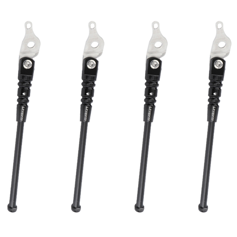 5X Bicycle Kick Stand Road Bike Kickstand Mountain Bike Bicycle Cycle Rack for Accessories(Black)