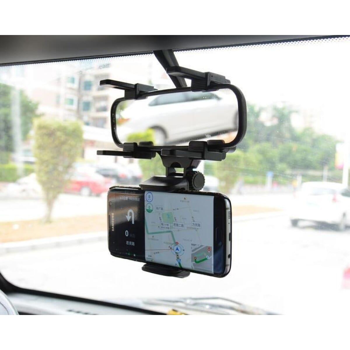 Universal Mobile Car Rear View Mirror Mount Holder/Mobile Holder