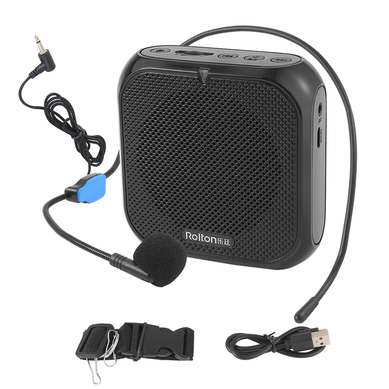 NAMUNY Portable Voice Amplifier, Booster with Microphone Loudspeaker Personal PA System for Voice Amplification