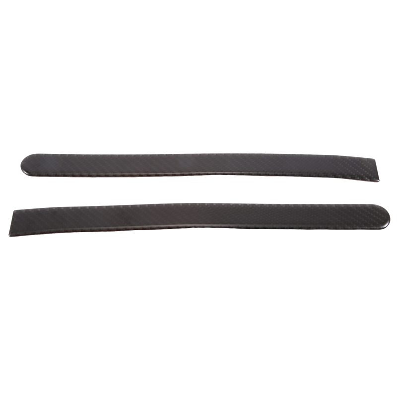1 Pair Tail Lamp Eyebrow Decorative Strip Carbon Fiber Automotive Supplies for Stinger 2019-2023 Rear Light Emblems Side Lamp Trim