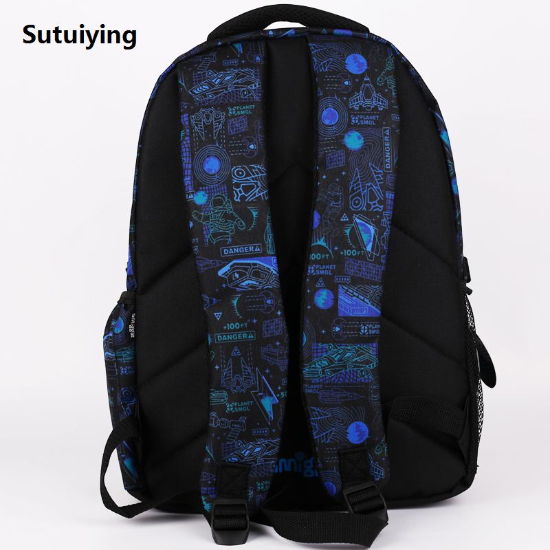 Sutuiying In Stock Genuine Australia Smiggle Astronaut Schoolbag Reducing Sales promotion The Burden On Primary School Students Large Capacity Backpack