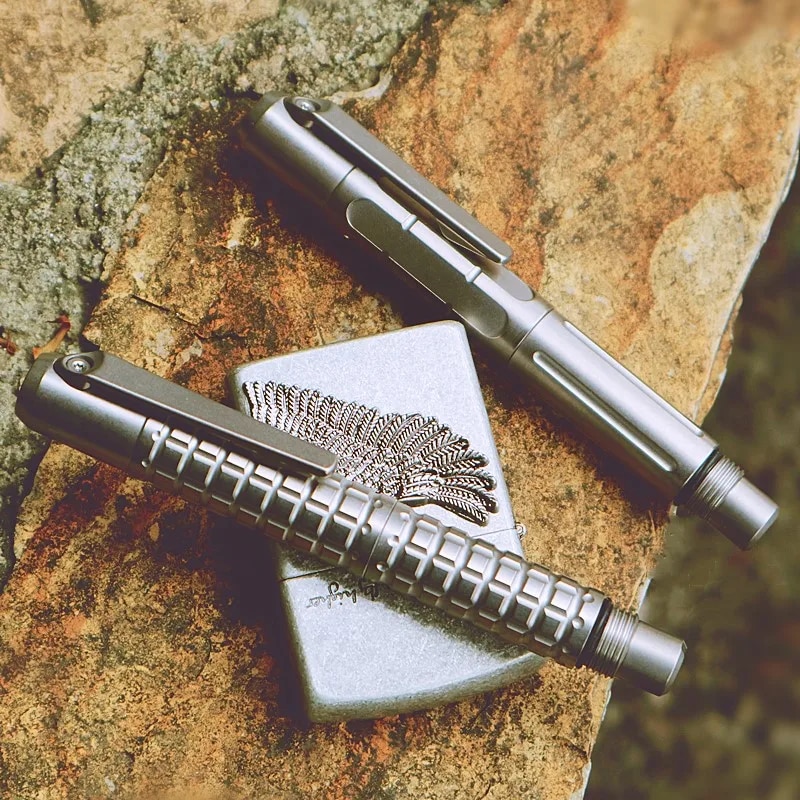 multi cleaning pen EDC Titanium Alloy Mini Tactical Pen With Business Writing Multi-functional Portable Outdoor EDC ToolsTool Sets