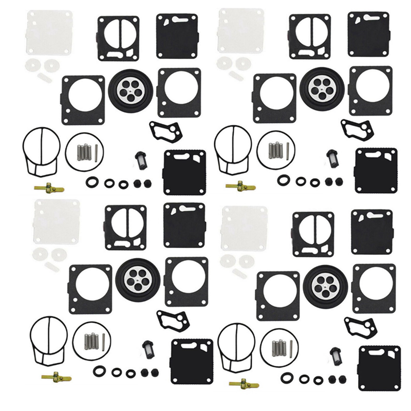 FORIDE 4X Carburetor Rebuild Kit Carburetor Xl700 700 for 650 701 760 1100 1200