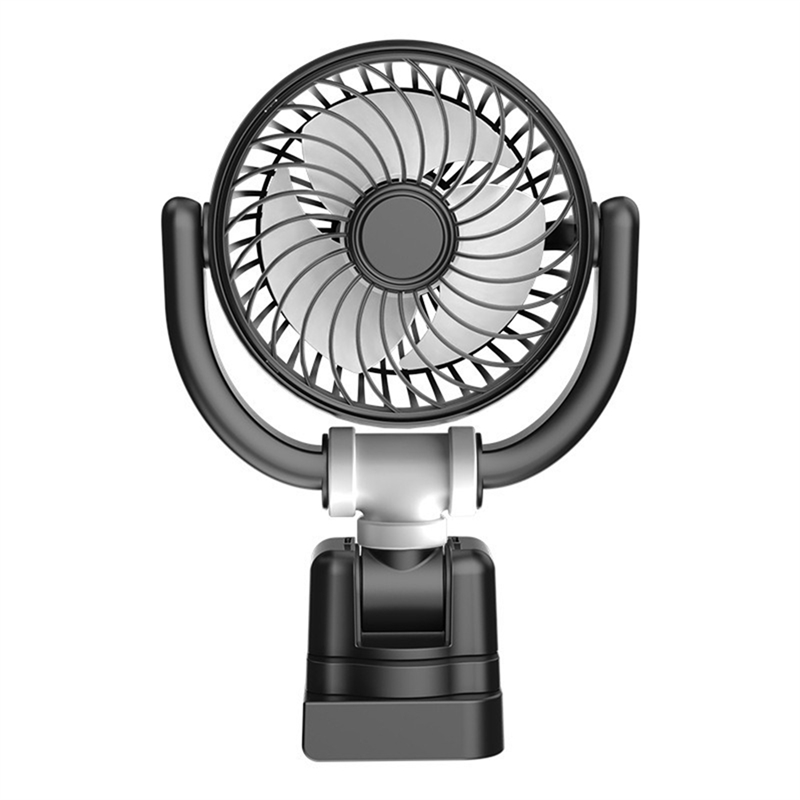 Electric Cooling Fan forCar Car Cooling Fan Dashboard Low Noise Level Truck SUV Strong Wind 360° Rotatable forCar Vehicle