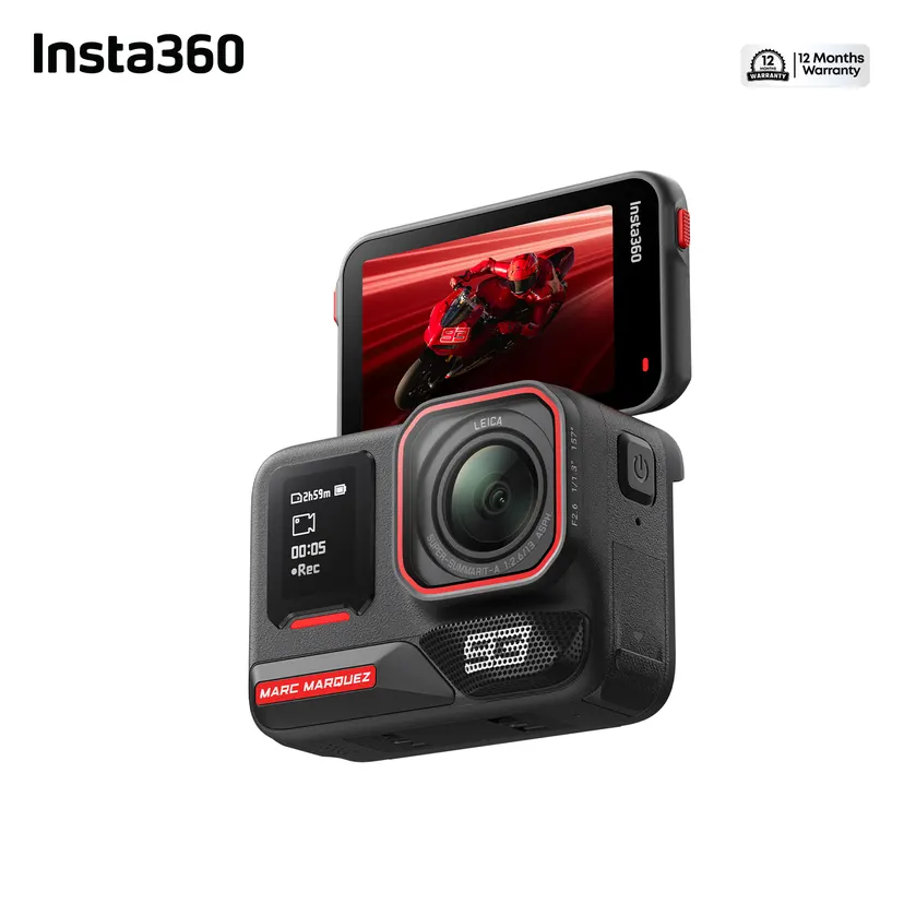 Insta360 Ace Pro 2 Ultimate Videography Bundle - 8K Waterproof Action Camera Co-Engineered with 1/1.3" Sensor, Dual AI Chip, Leading Low Light, Xplorer Grip Pro Kit for Street Content Photography