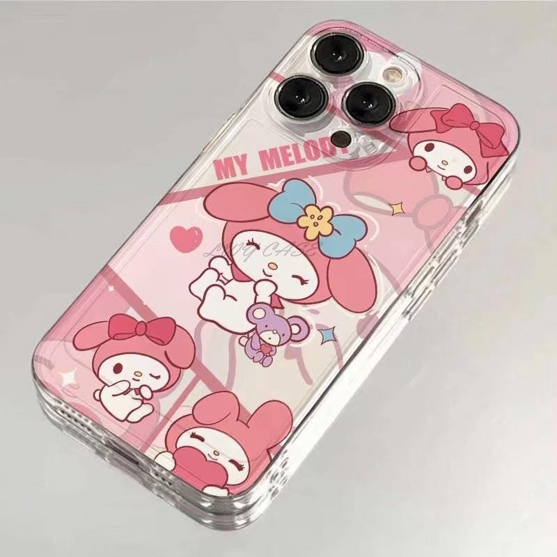 For Xiaomi Mi Note 10 Pro Poco X2 X3 NFC X4 X5 Pro X6 X7 F3 F4 F5 F6 F7 Ultra M3 M4 Pro M5 M6 C3 C31 C40 C65 C71 C75 Mix 2 2S 3 4 Sanrio My Melody Soft Phone Case Protective Cover