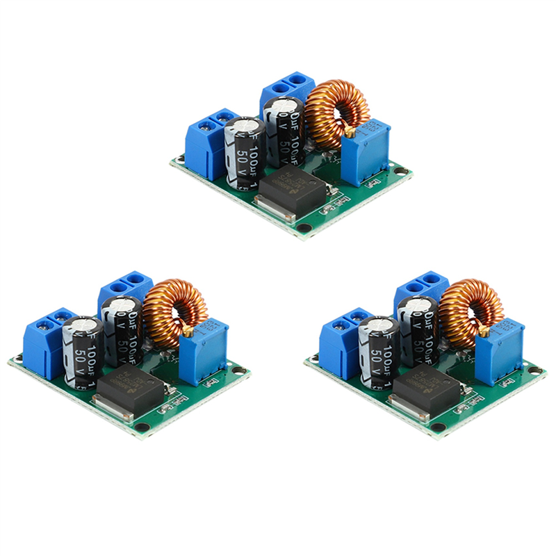 OYPFXMI 3X Dc-Dc 3V-35V to 4V-40V Adjustable Step Up Power Module 3V 5V 12V to 19V 24V 30V 36V High Power Boost Converter