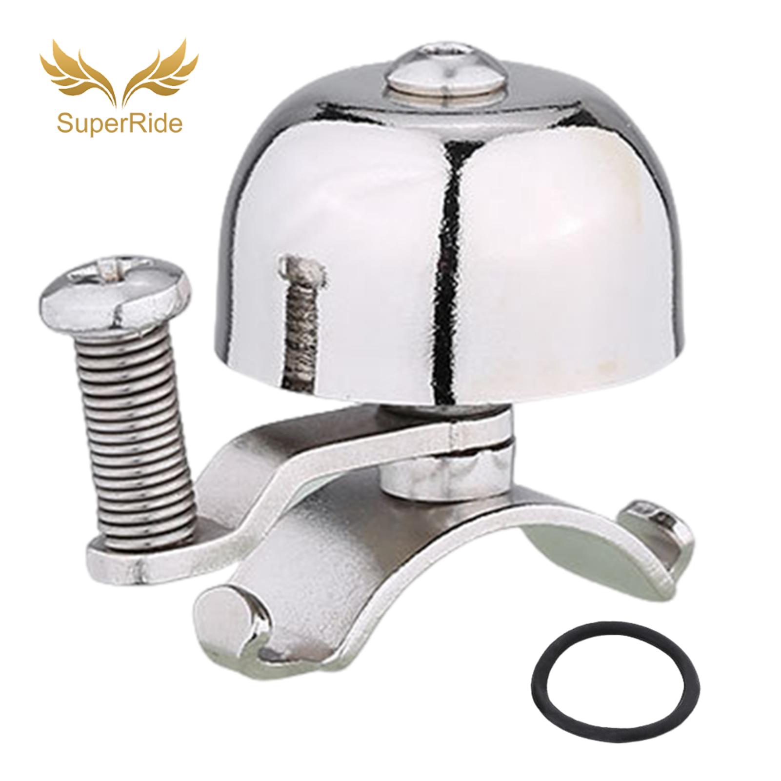 SuperRide Vintage Bike Bell Universal Lightweight Bicycle Bell with Loud Sound for Mtb Road Mountain Scooter Bike Buyers' Favorite Bike Alarm