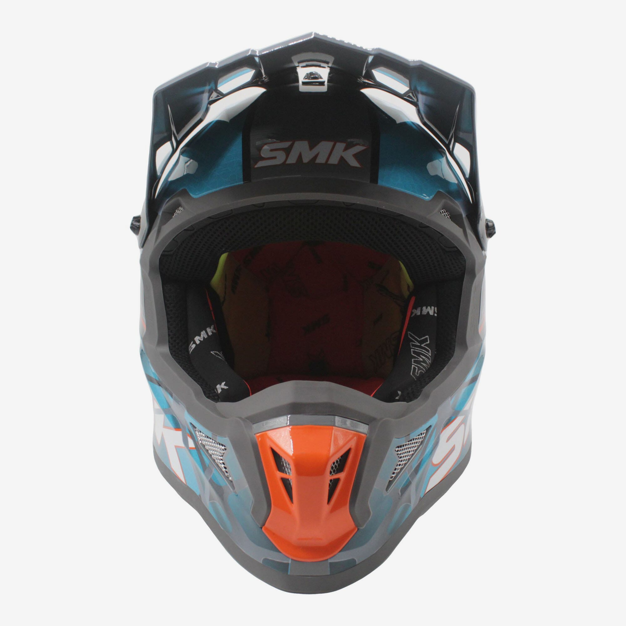 SMK Allterra Printed Dirt Full Face Helmet