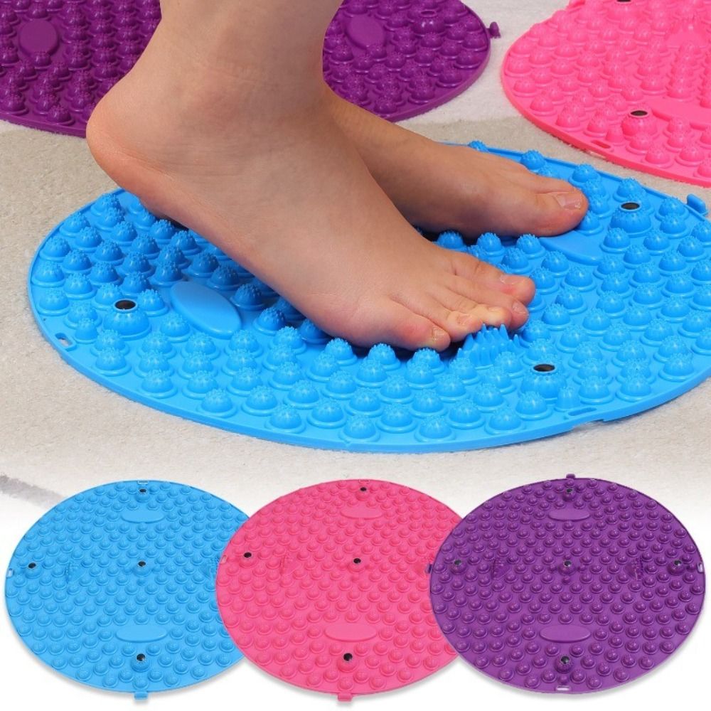 Durable Soft Silicone Foot Massage Mat Adult Foot Ultra-slow Running Floor Mats Thickened Foot Pressure Plate