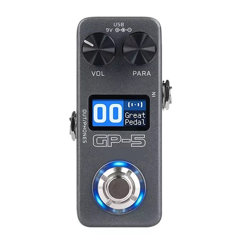 Multi-Effects Processor GP-5 Electric Guitar Integrated Effect Portable Bluetooth Effects Pedal