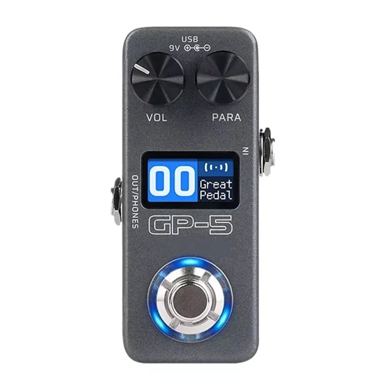 Multi-Effects Processor GP-5 Electric Guitar Integrated Effect Portable Bluetooth Effects Pedal