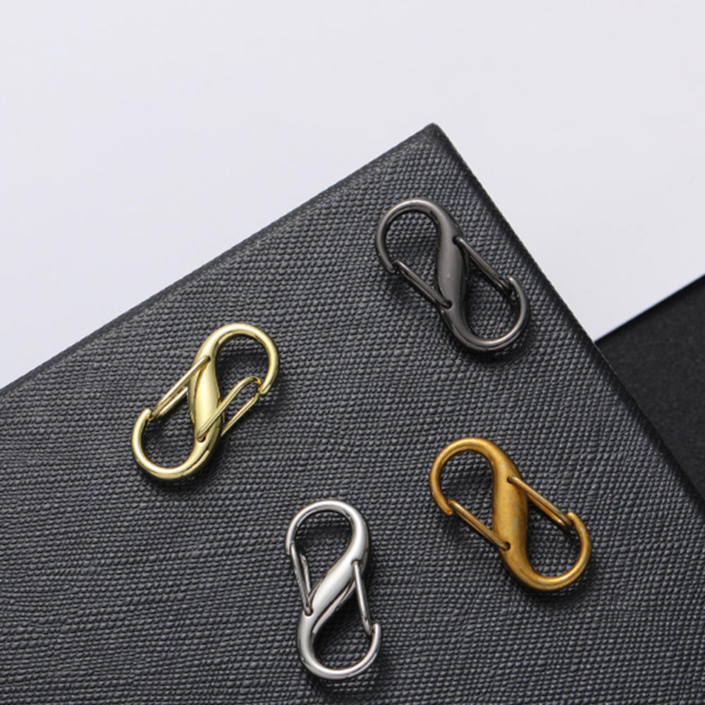 Tool Fast Hanging Key Luggage Chain Adjustment Buckle Metal Alloy 8 shaped Buckle S shaped Spring Buckle 8 shaped Buckle Divine