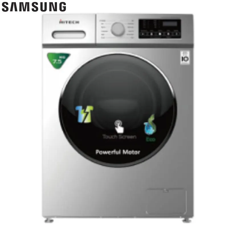 Samsung Grey Al Ecobubble Washing Machine 12 kg (WW12TP94DSX/SP)