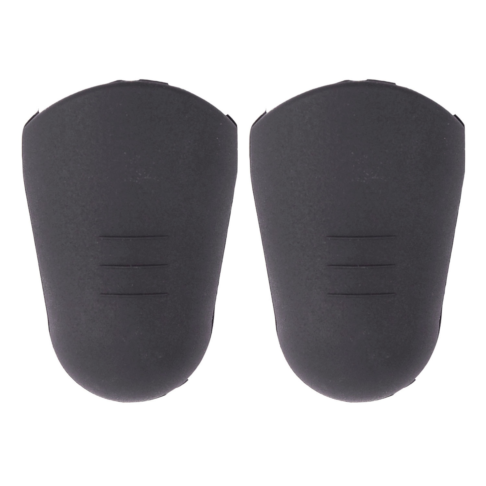 fasdaga 2X Rubber Clarinet Saxophone Mouthpiece Cap Protect Delicate Tip Black