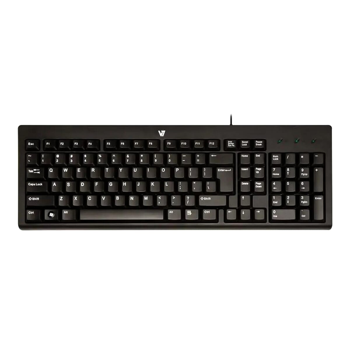 Wired USB English Basic Keyboard Bk-03