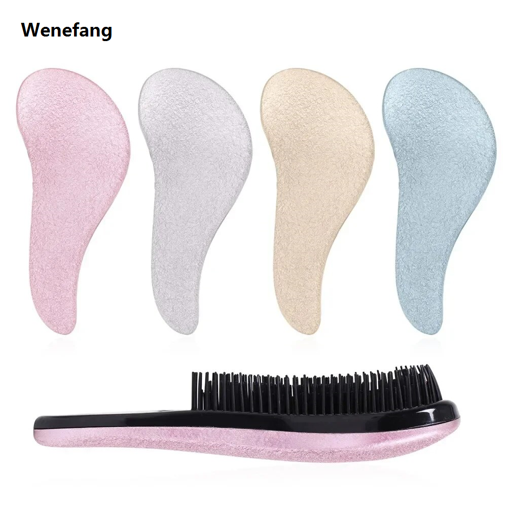 Wenefang Anti-static Makeup Hair Brush Women's Hair Brush TT Hair Comb Haircare Scalp Reduce Loss Barber Styling Tool Baby Brush