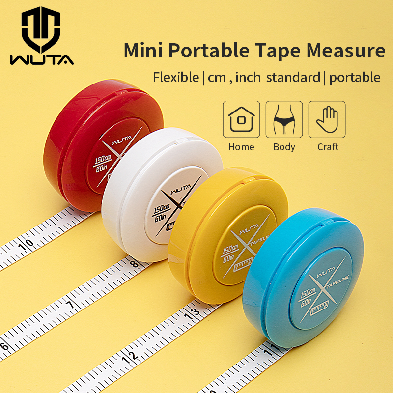 Bargain price WUTA Mini Portable Retractable Ruler Tape Measure,Centimeter Inch Roll Tape Sewing Metric Tape For Body Daily Measuring Tailor
