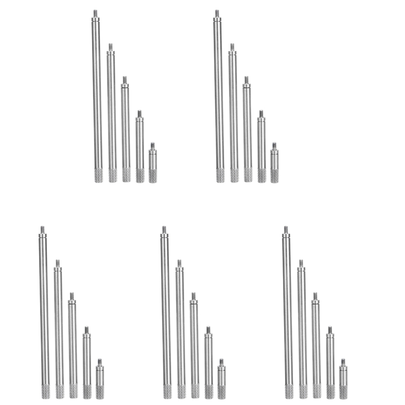 OUMERY 25Pcs Dial Digital Indicator HSS Indicator Dial Rod Extension Stem Rod Set M2.5 20 40 60 80 100mm Electrical Equipments