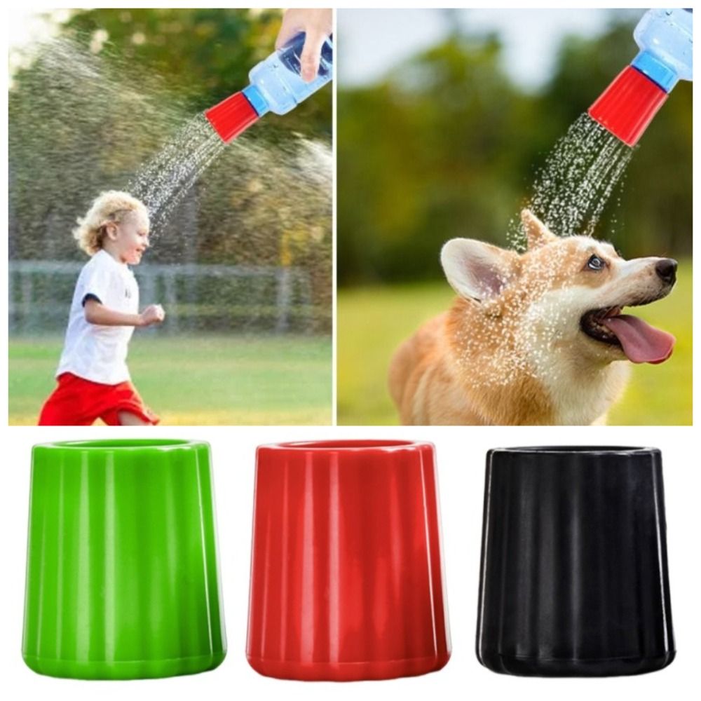 Convenient Portable Pet Shower Head Silicone Reusable Cat Cleaning Sprayer Soft Quick Washing Dog Bath Faucet Camping Hiking