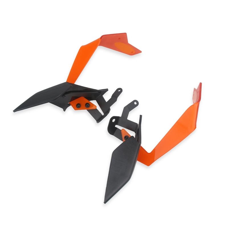 For 990DUKE 2024 2025 Motorcycle Front Spoiler Winglet Aerodynamic Wing Kit for 990