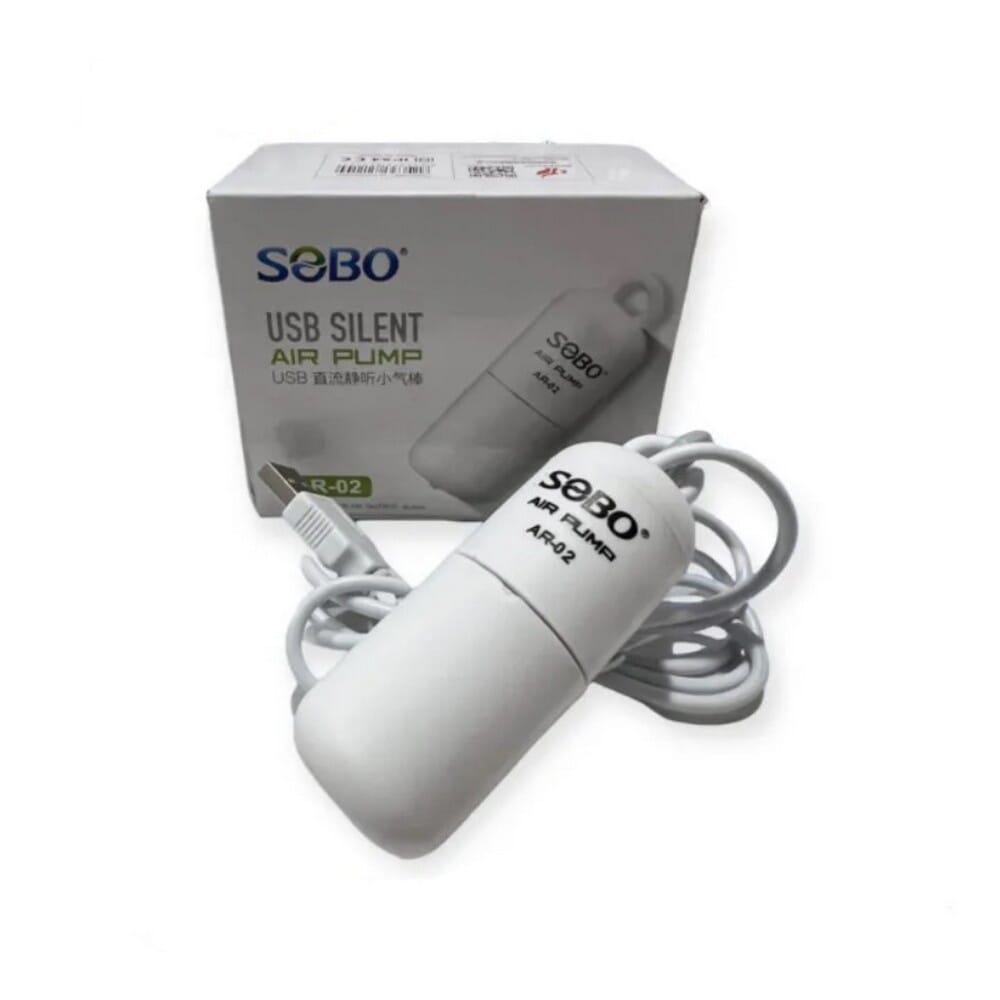 SOBO AR-02 1w Silent USB Air Pump By HAMROPETS