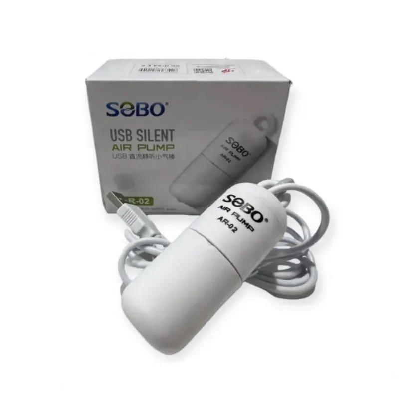 SOBO AR-02 1W Silent USB Air Pump By HAMROPETS