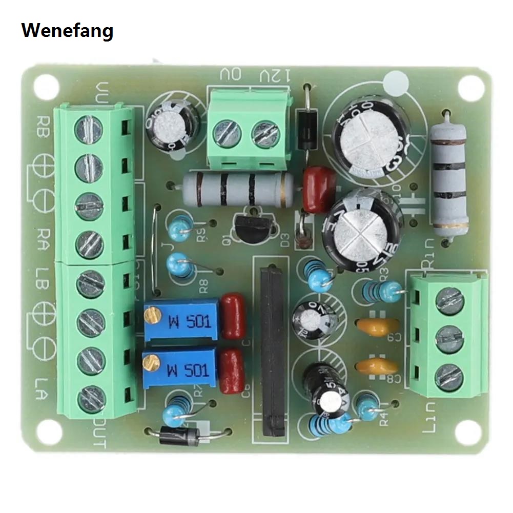 Wenefang TA7318P VU Meter Driver Board Stereo Module DC 12V VU Meter Sales promotion Stereo Amplifier Board for Audio Preamp Amplifier