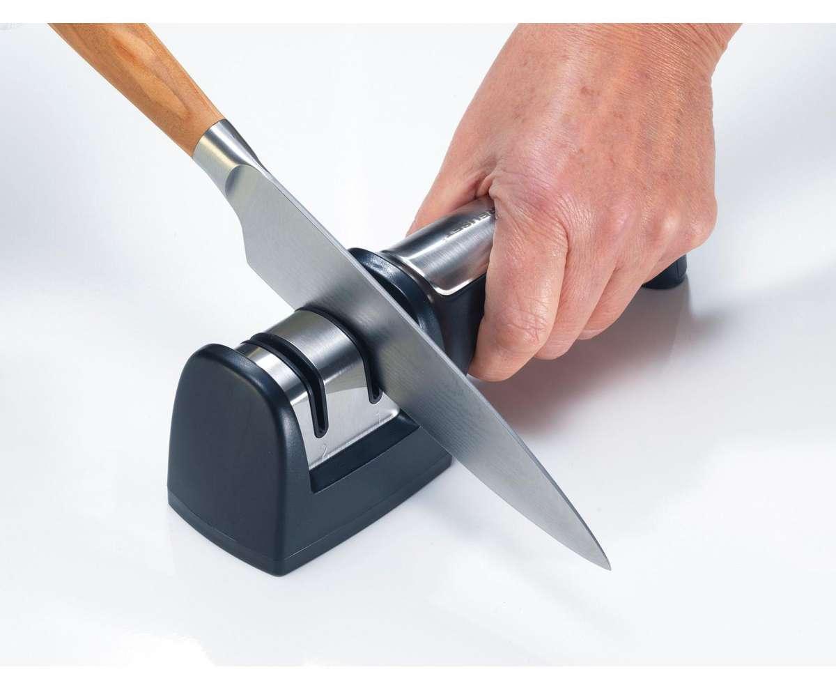 Professional Household Handle Knife Sharpener 2 Stages Hard Carbide Ceramic Grinding Sharpening Stone Assorted Color