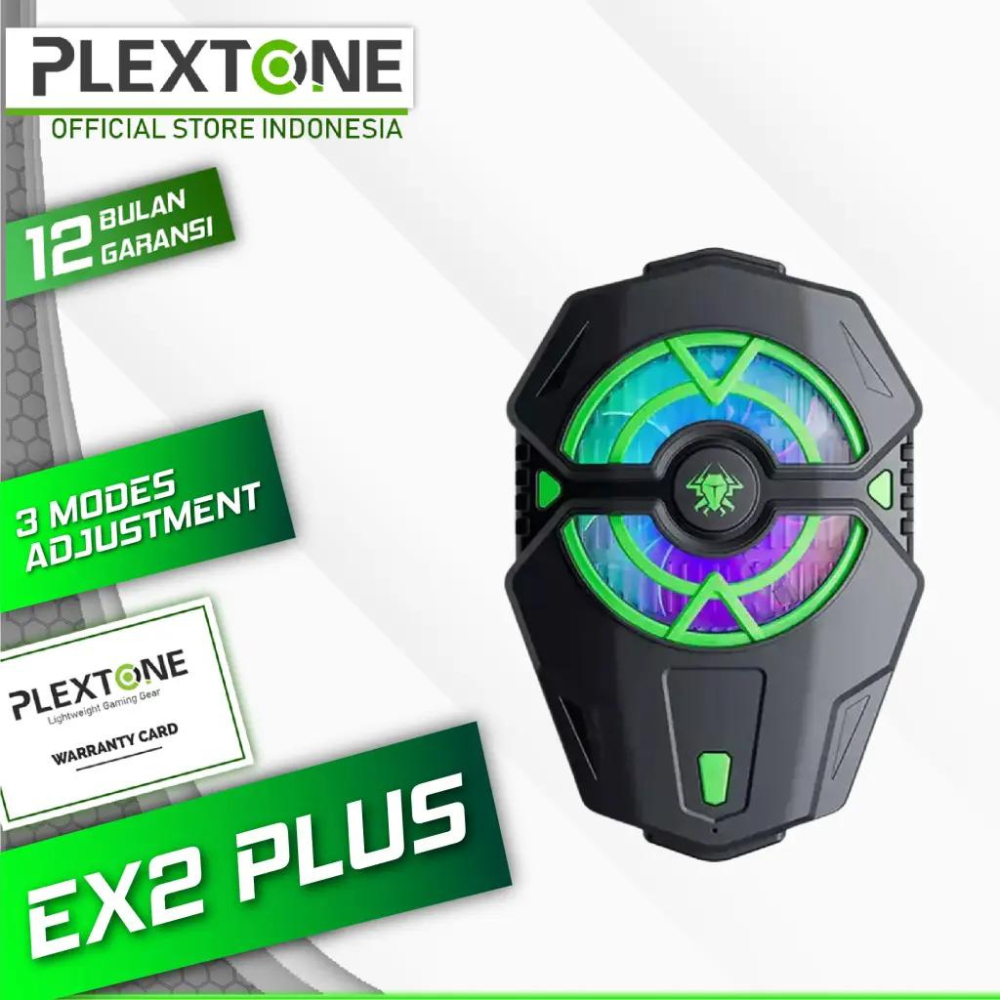 Plextone EX2 Plus RGB Semiconductor Cooler With DIY Sticke