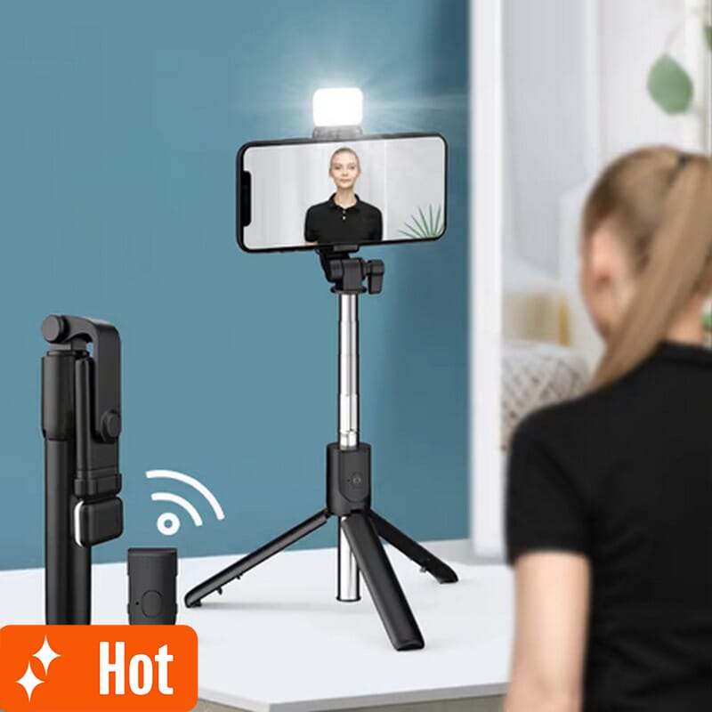 R1S Adjustable 3 In 1 Multifunctional Selfie Stick/Tripod