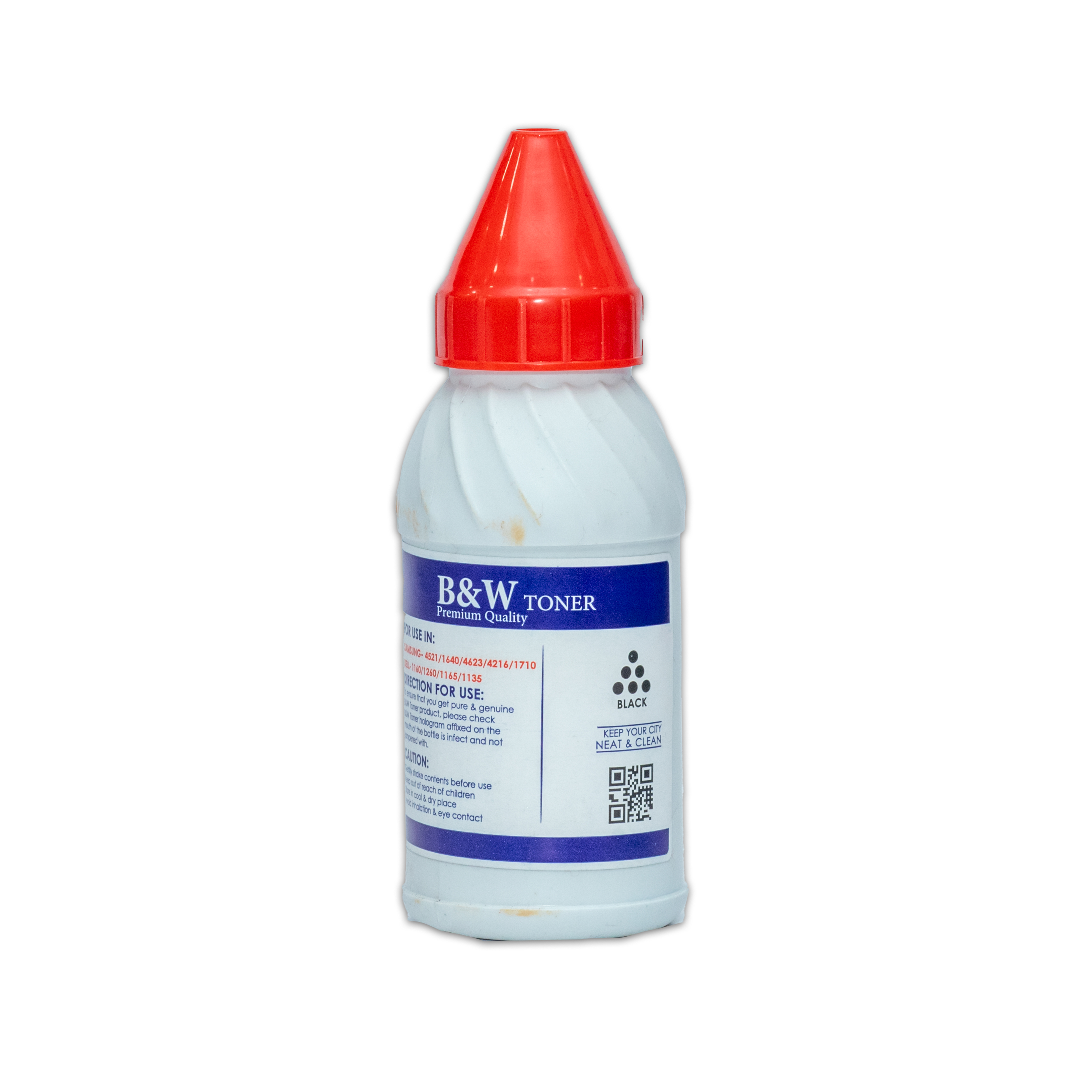 B&W Samsung Refill Toner Powder (1500 Page Yield) for Samsung LaserJet Printers - Compatible with CRG-4521/1640/4623