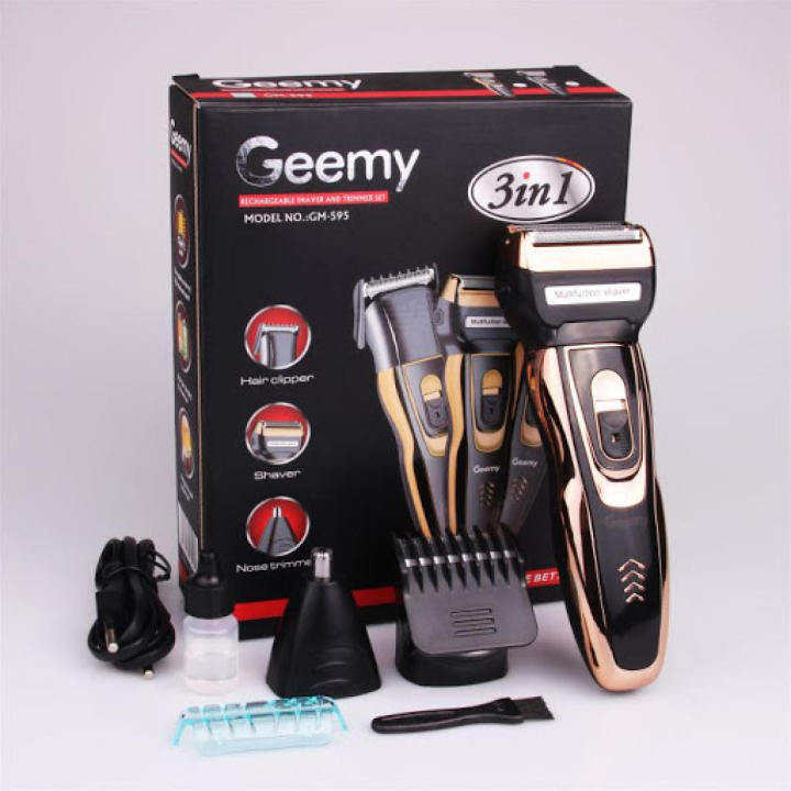 Geemy 3 in 1 hair/Beard Trimmer