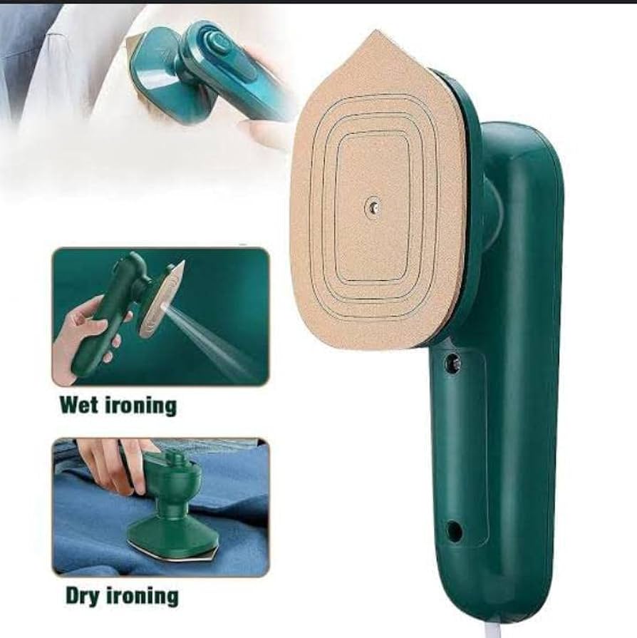 Electric Iron Steamer Mini Handheld Garment Steamer Portable Wet Dry Portable Mini Ironing Machine
