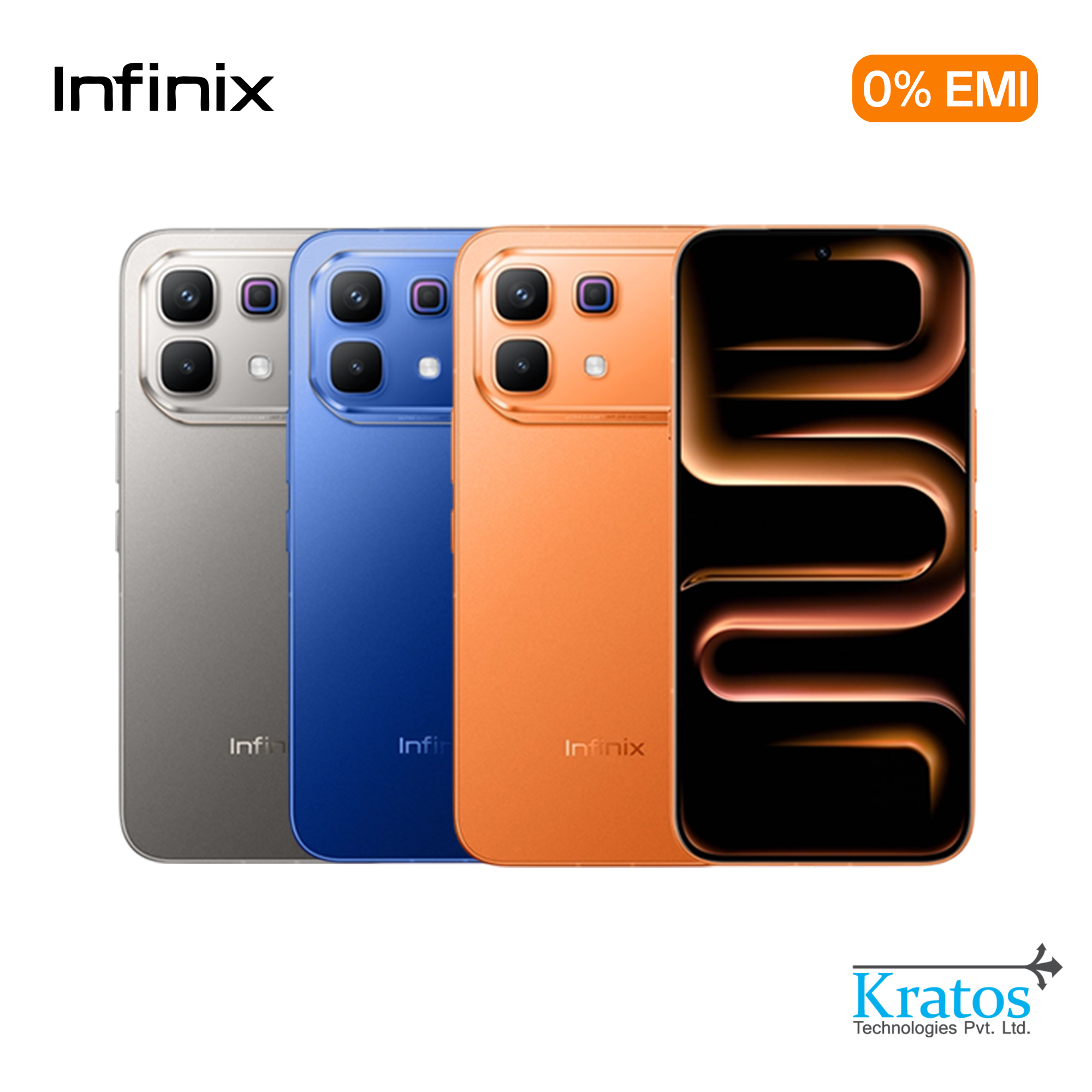 Infinix Note 60 Pro(8GB/256GB), 6.78 inch, 144Hz AMOLED, Qualcomm SM7635-AC Snapdragon 7s Gen 4, 50 MP Dual Camera, 6000-6500 mAh Battery