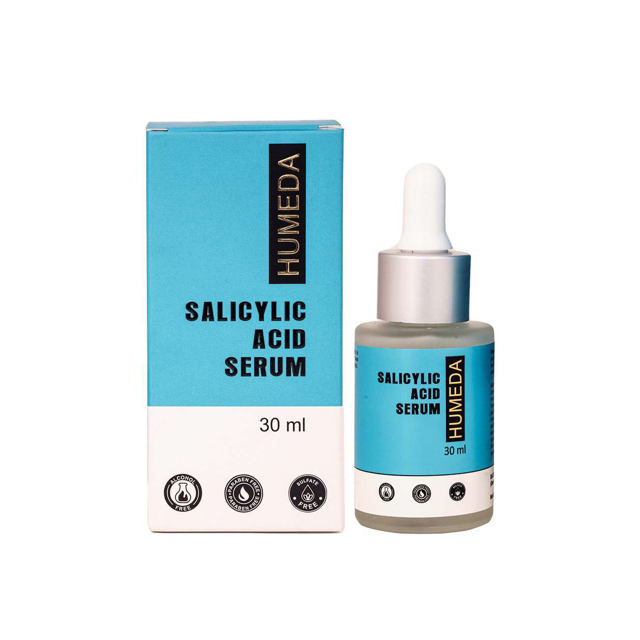 Humeda Salicylic Acid Face Serum 30 ml [ Sulfate Free | Paraben Free | Alcohol Free ]