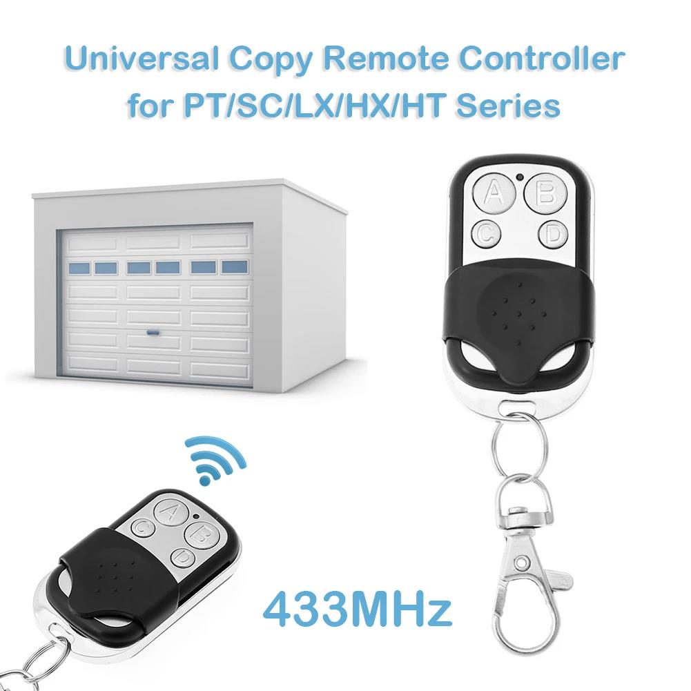 NEW 2-50pcs Remote Control Universal Garage Remote 4 Buttons Duplicator Controller 433MHz Replacement Wireless Car Keys for Garage