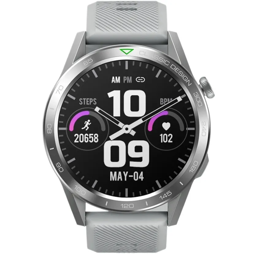 Zeblaze BTALK 3 Bluetooth Calling Smartwatch IPS Color Display 230mAh Battery Capacity 14 Days Battery Life Health Monitoring and Fitness Tracker