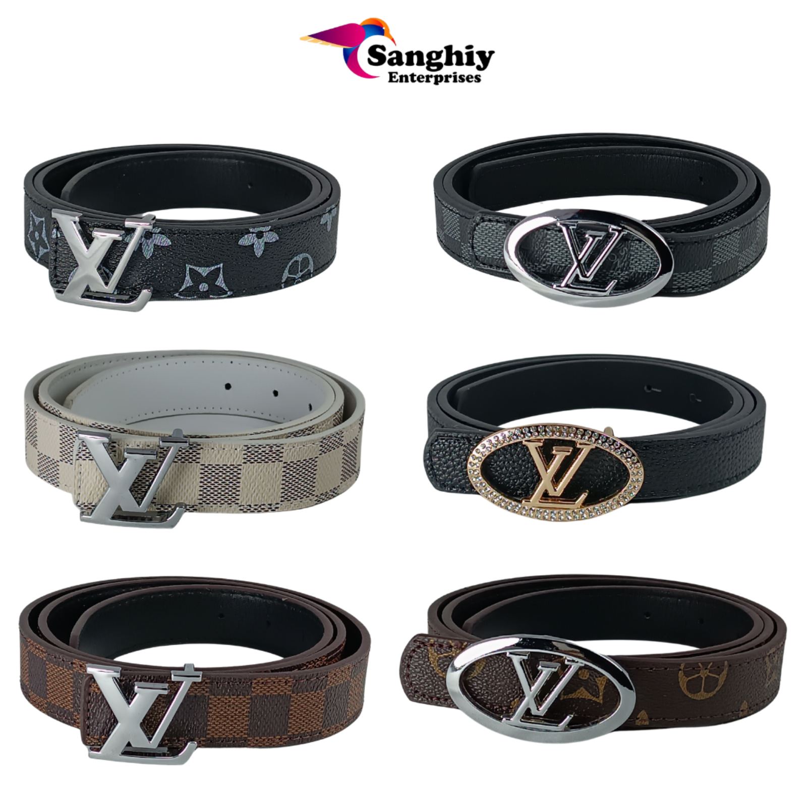 Trendy Women's Leather Belt All-Match Belt Fashion Casual Thin Belt Waist Belt