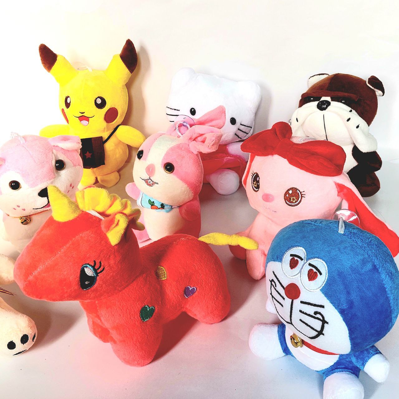 Small Soft Stuffed Plush Mini Animal Toy for Kids Birthday Gifts Home Decoration