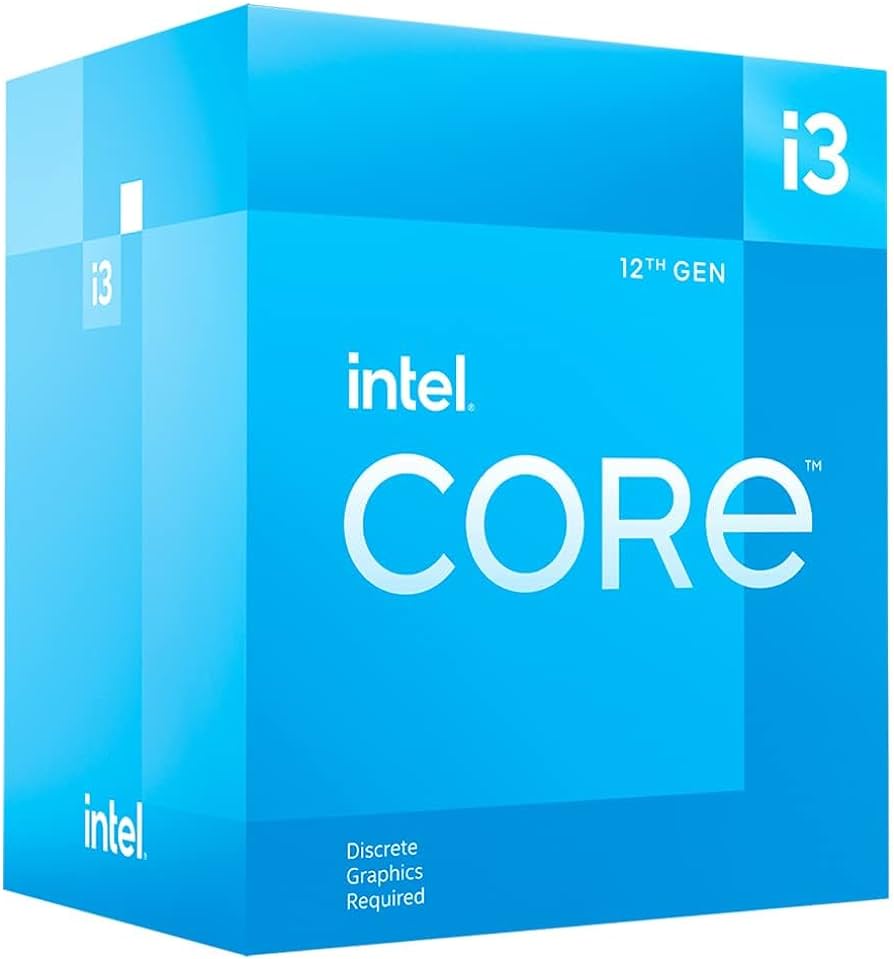 12th Gen i3-12100F PCIe Gen 5.0 & 4.0 Support, DDR5, DDR4 Support. Discrete Gacraphics Required