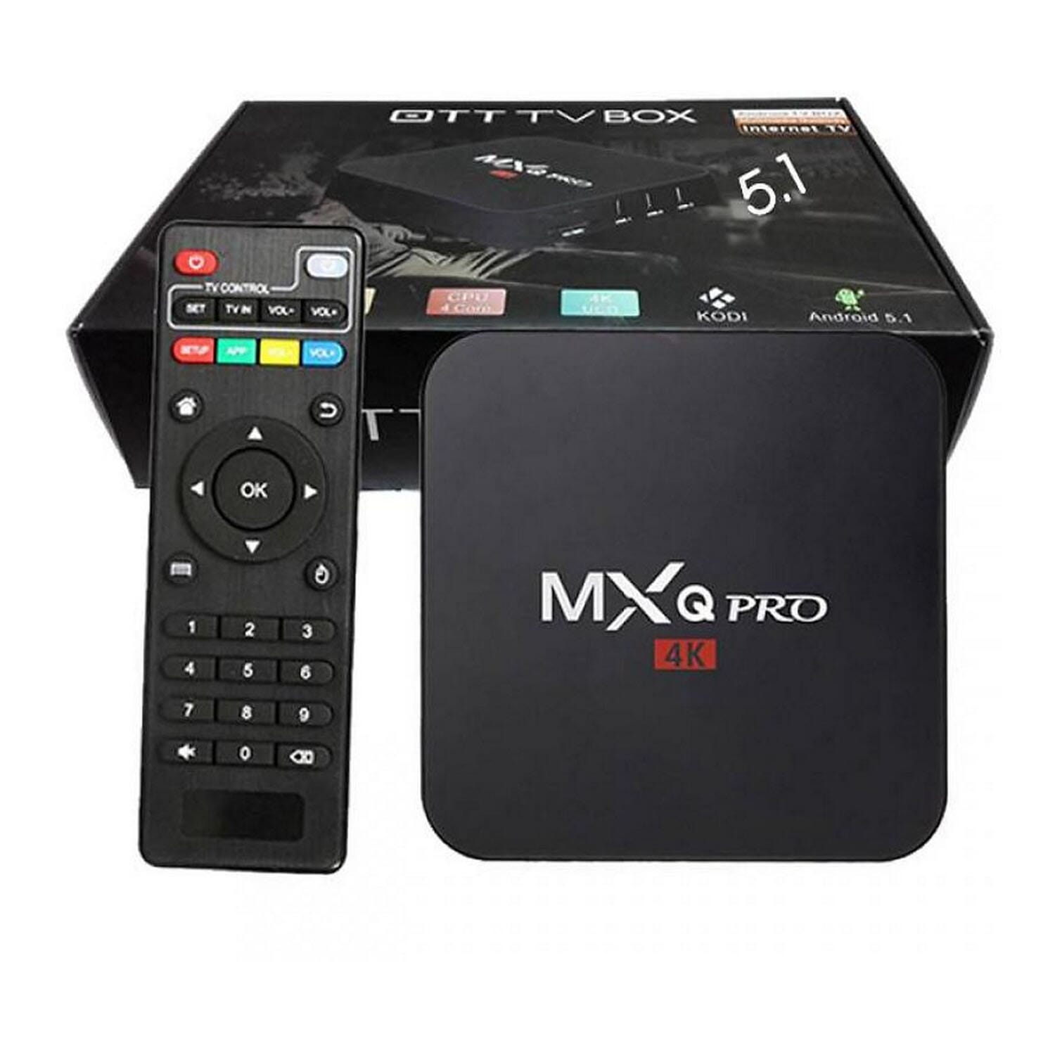 Smart Tv Box Android 9.0 Tv Box 4Gb Ram 32Gb Rom 2.4G/5G Dual Wifi Hd 4K Set Top Box