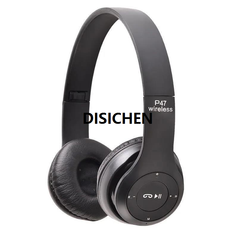 Fashion P47 Wireless Bluetooth Headphone With Mic Noise Cancelling Headsets Stereo Sound Earphones Sports Gaming Headphones Supports PC