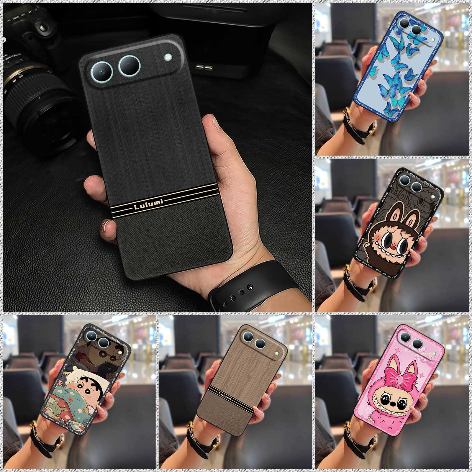 Fashion Design Full wrap Phone Case For Tecno Spark40 5G/KM7 Dirt-resistant Shockproof Graffiti TPU Cute Waterproof