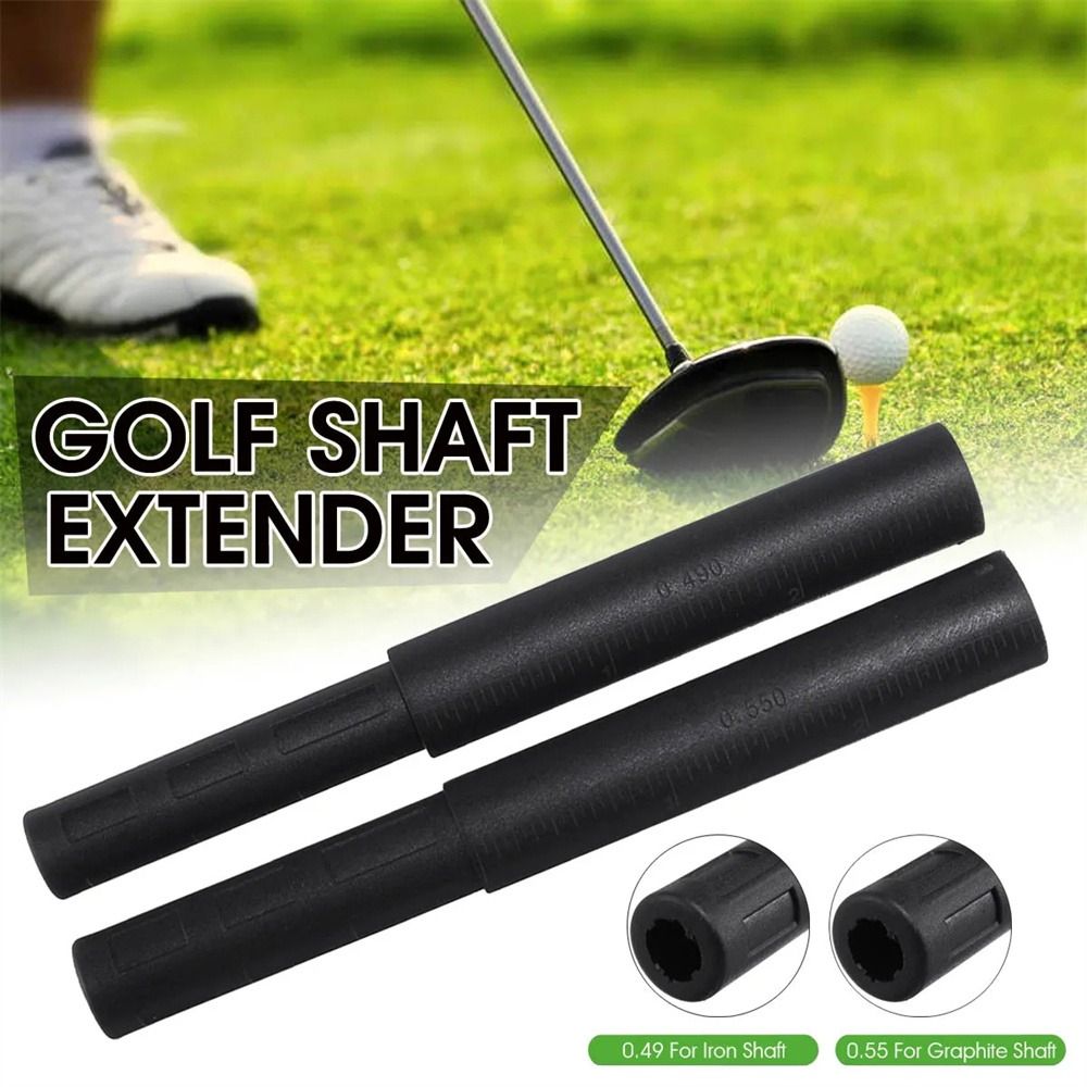 Universal Carbon Fiber Golf Shaft High Strength Durability Golf Extender Rods Golf Club Lightweight Golf Extender Stick Replacement Tool