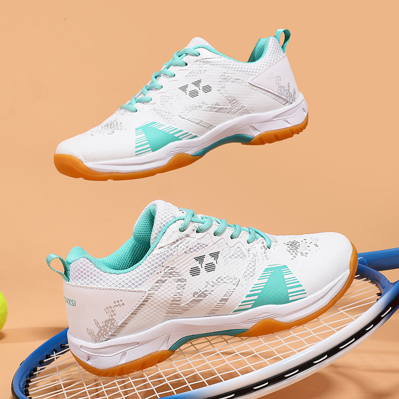 Badminton shoes for men and women, professional training comfortable sports shoes, youth non-slip breathable competition tennis shoes