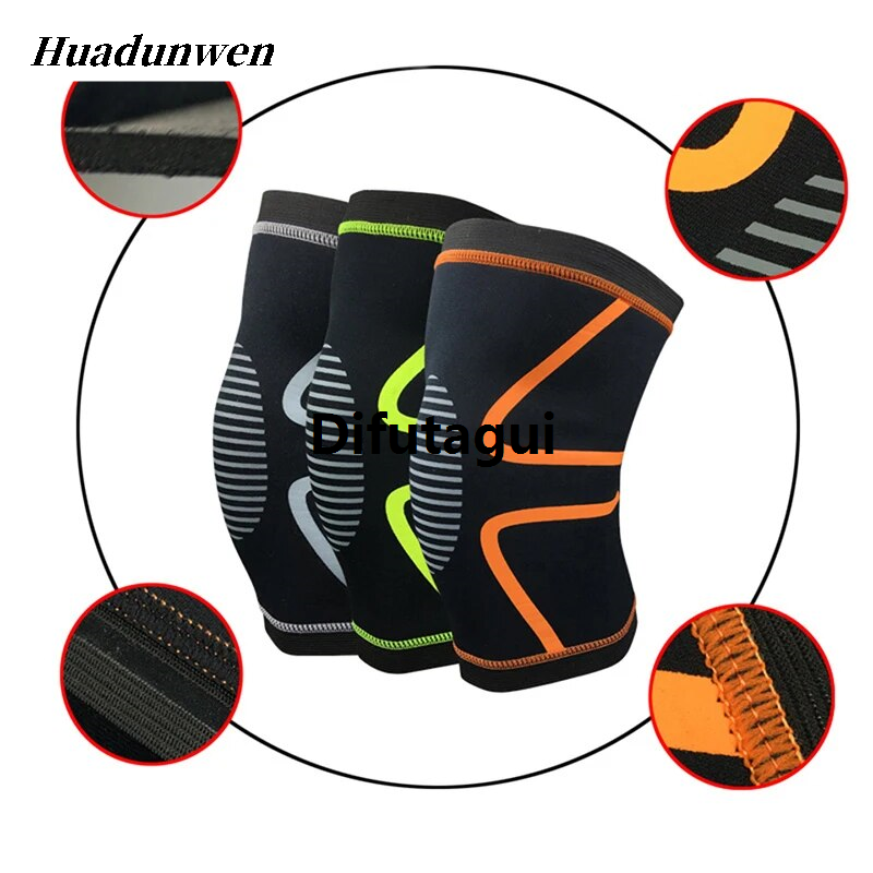 Difutagui XL with ty volleyball knee pad elastic 1PCS knee support High New Quality adjustment bamboo charcoal basketball protection
